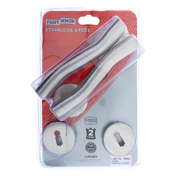 M9D40 - 2 Lever Lockset Cobia ST/ST Rose -M9D40_IP_b_T